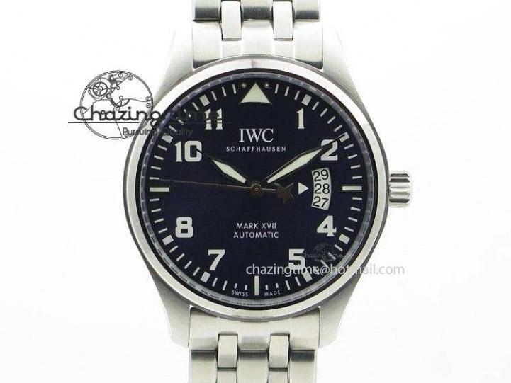 MIROTIME 0306 Supportive Portofino Automatic SS AF 1:1 Best Edition White Dial on Black Croco Leather Strap A 7184